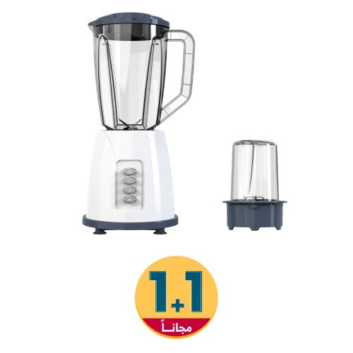 خلاط ومطحنة 400 وات 1+1مجاناً