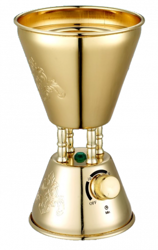 مبخرة استيل كهربائية هوم ماستر - ذهبي HM-424