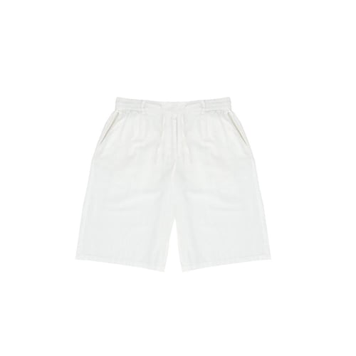 Coastline Ease – شورت خفيف بنَفَس صيفي اوف وايت