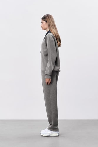 بنطال رمادي للجنسين