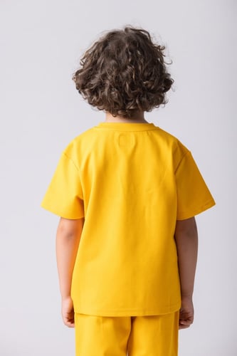 تيشيرت أواي برتقالي للأطفال