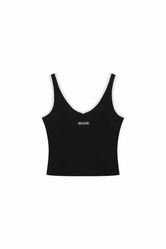 Top Fall Basic Slim GYM Black 03