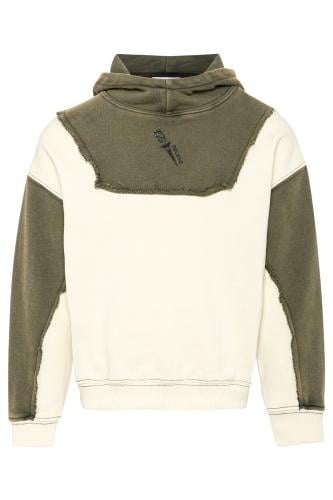 هودي بقصة واسعة ورقبة عالية بشعار سيلين أخضر للأطف...