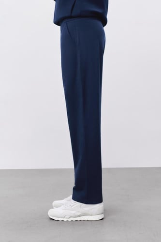 بنطال بيكيه رجالي أزرق