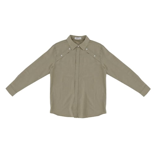 قميص كاجوال لينن – ناعم وعملي زيتي