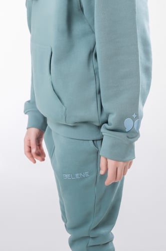 بنطلون سيلين واسع للأطفال كاكي