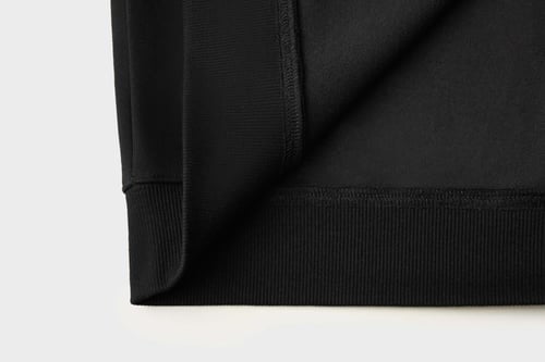 هودي بسحاب أسود رجالي