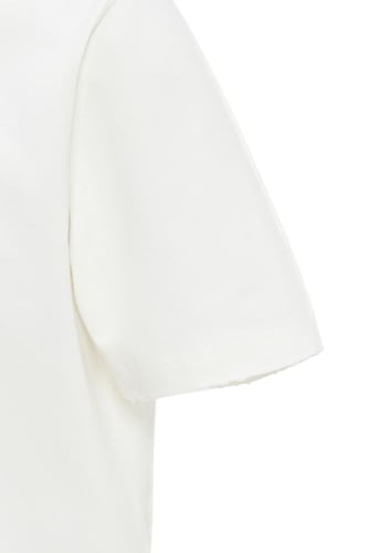 تيشيرت واسع للجنسين بشعار SELENE - أوف وايت