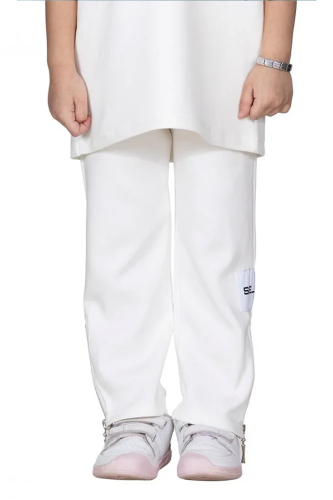 بنطلون سيلين واسع بسحاب من الأسفل للأطفال (اوف واي...