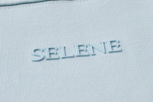 تيشيرت إنترلوك أزرق سماوي للجنسين