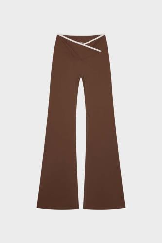 Pant Fall Basic Slim GYM Brown 03