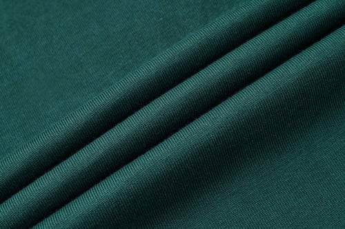 تيشرت أخضر غامق للجنسين