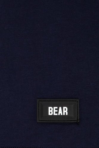 تيشيرت بقصة عادية للأطفال بشعار SELENE - أزرق داكن