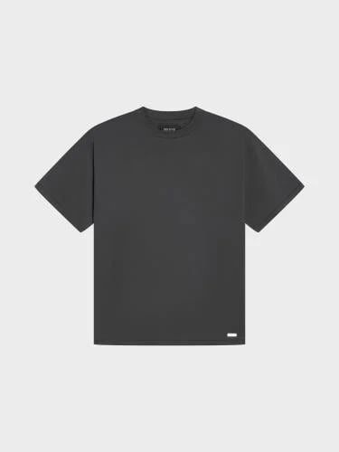 تيشرت Boxy Fit رمادي