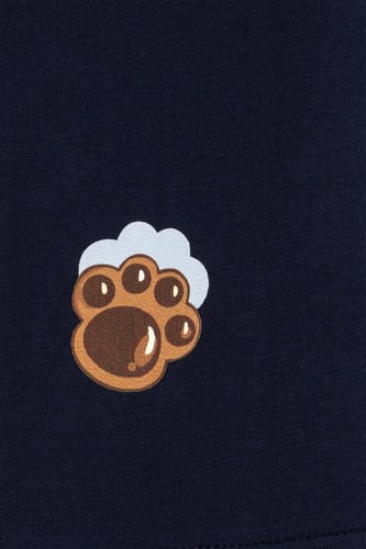 تيشيرت بقصة عادية للأطفال بطباعة ثلاثية دببة كرتون...