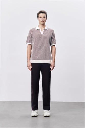 تيشرت بني رجالي