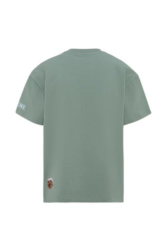 تيشيرت بقصة عادية للأطفال بطباعة ثلاثية دببة كرتون...