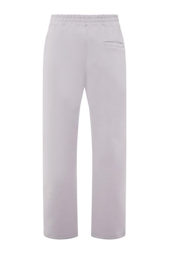 بنطلون جيرسيه مرن أوفرسايز للجنسين - رمادي