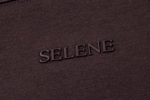 تيشيرت إنترلوك بني للجنسين