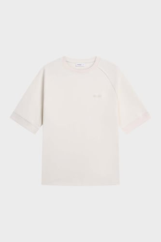 تيشيرت إنترلوك أوف وايت للجنسين