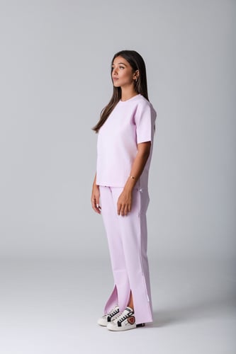 بنطلون أواي وردي