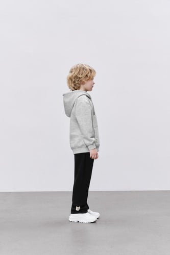 هودي رمادي للأطفال