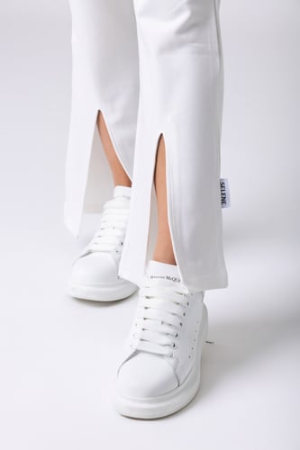 بنطلون نسائي أواي أبيض