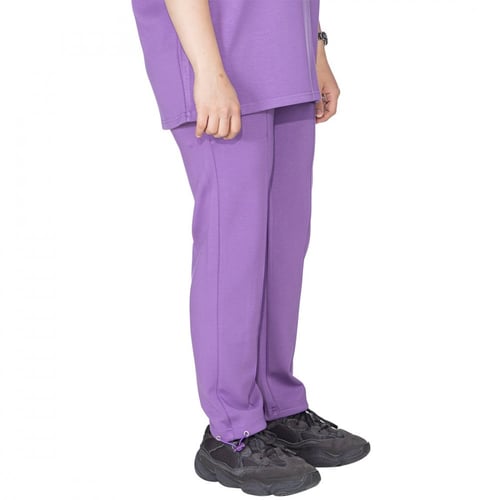 بنطلون سيلين بقصة واسعة (بنفسجي)