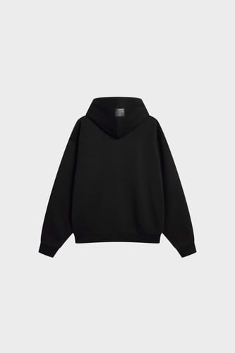 هودي بسحاب أسود رجالي