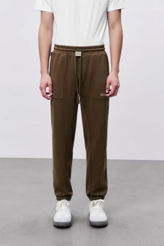 بنطال بني رجالي