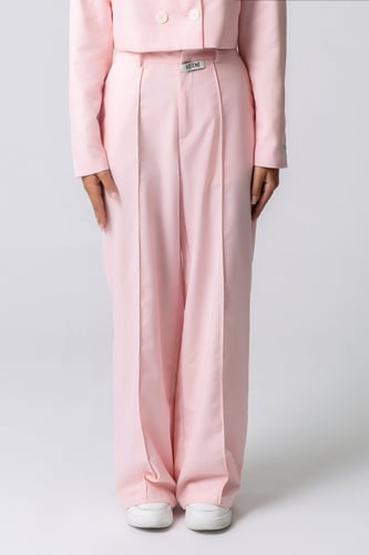 بنطلون رسمي نسائي وردي