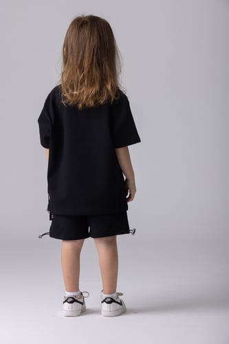 تيشيرت أواي أسود للأطفال