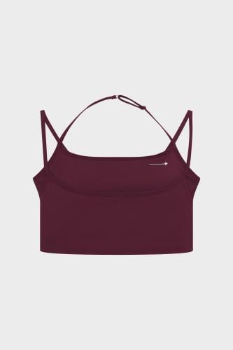 Top Fall Basic Slim GYM Burguandy 02