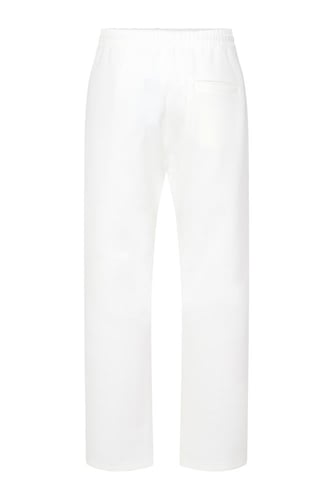 بنطلون كاجوال أوفرسايز للجنسين - أوف وايت