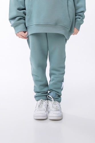 بنطلون سيلين واسع للأطفال كاكي