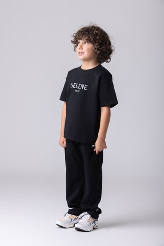 بنطلون أواي أسود للأطفال