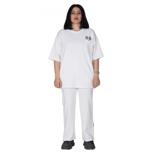 تيشيرت سيلين بعلامة الأعين من الأمام للجنسين (اوف...