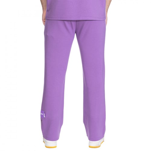 بنطلون سيلين واسع بسحاب بالأسفل (بنفسجي)