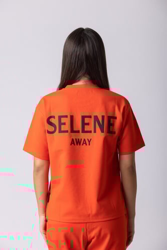 تيشيرت أواي برتقالي ميلت