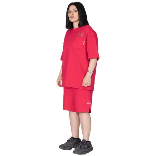 شورت سيلين للجنسين (احمر)