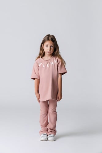 ليقنز أواي للأطفال بحواف واسعة وردي