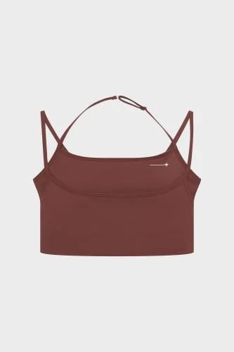 Top Fall Basic Slim GYM Brown 02