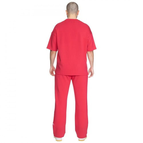 بنطلون سيلين واسع بسحاب بالأسفل (احمر )