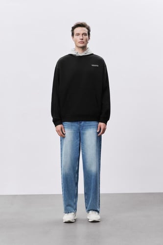 هودي أسود رجالي