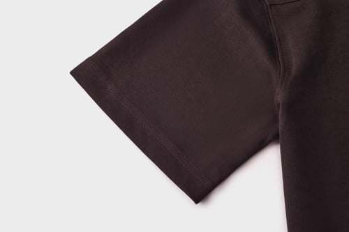 تيشيرت إنترلوك بني للجنسين