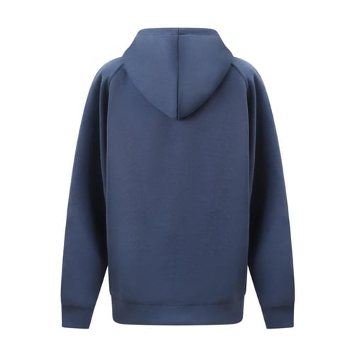 هودي كاجوال أوفرسايز للجنسين بتطريز خاص - أزرق داك...