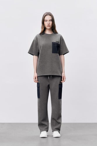 بنطال رمادي للجنسين