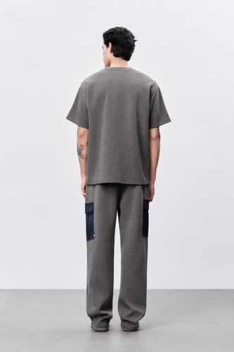 تيشرت رمادي للجنسين