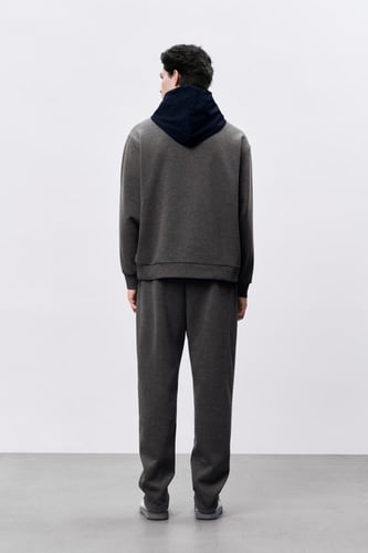 هودي رمادي للجنسين