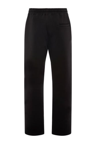 بنطلون كاجوال أوفرسايز للجنسين - أسود